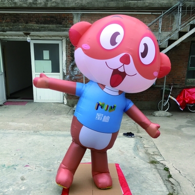 옥스퍼드 거대 붓기용 테디 베어 마스코트 의상