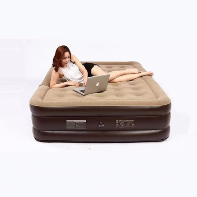 맞춤형 고품질 PVC 접이식 싱글 더블 펌프 침대 소파 펌프와 함께 펌프