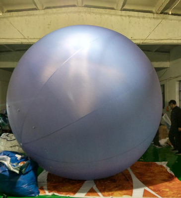 로고와 LED 빛과 함께 뜨거운 판매 부풀이 헬륨 풍선 PVC 흰색