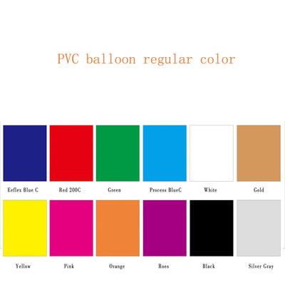 신규 출시자 다채로운 맞춤형 PVC 광고 거대 풍선 로고와 무료 디자인 드래프트