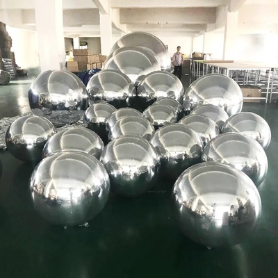 저렴한 거대 반짝이는 공 PVC 부풀 수 있는 반사 공 / 부풀 수 있는 구리 거울 풍선 / 부풀 수 있는 크리스마스 거울 구리