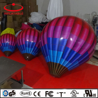 거대한 PVC 부풀이 헬륨 풍선 로고와 LED 빛 풍선과 함께 뜨거운 판매 PVC 흰색