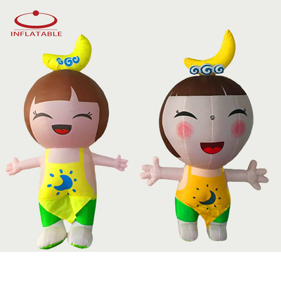크리스마스 맞춤형 크기의 팽창 마스코트 복장 맞춤형 팽창 마스코트