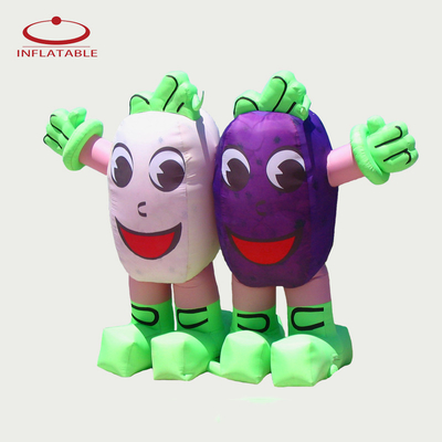 크리스마스 맞춤형 크기의 팽창 마스코트 복장 맞춤형 팽창 마스코트