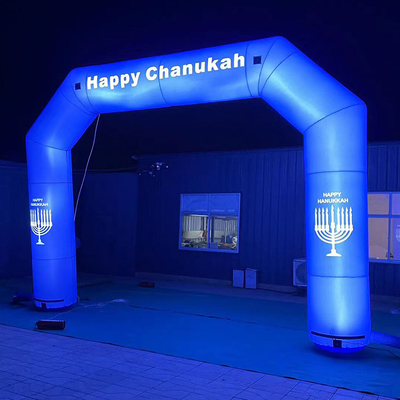 광고 스포츠 이벤트 UV 인쇄 사용자 지정 로고 공기 아치