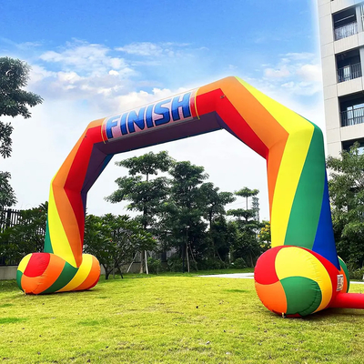 사용자 정의 값싼 5면 부풀이 아치 값싼 무지 부풀이 아치 이벤트 브랜드 로고