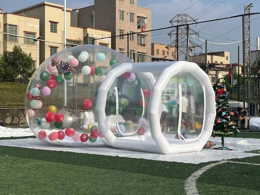 야외 맑은 버블 하우스