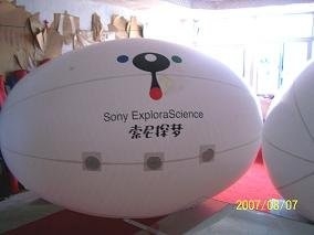 광고용 대형 부풀이 만화 모델