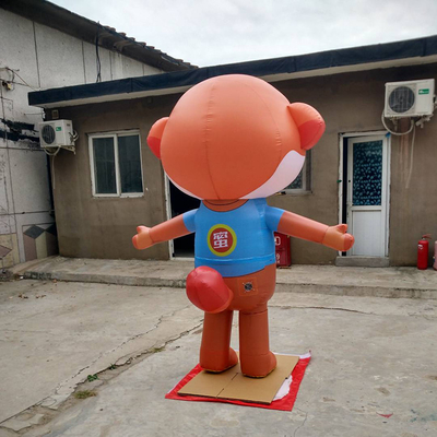 광고 만화 팽창형 캐릭터 맞춤형 동물 만화 걷기 팽창형 여우 쥐