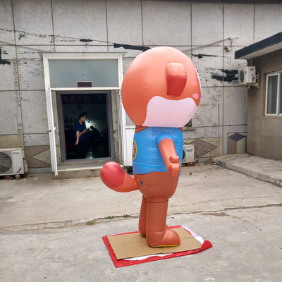 광고 만화 팽창형 캐릭터 맞춤형 동물 만화 걷기 팽창형 여우 쥐