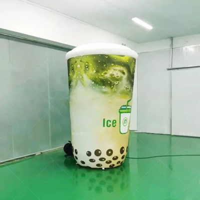 사용자 지정 광고 대용량 부풀이 병 컵 프로모션 이벤트 우유 차 병 차 컵 우승 병 부풀이 캔