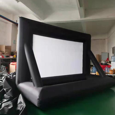 커스터마이즈 된 야외 거대 붓기 바닥 16X9Ft 붓기 스크린 영화 재생