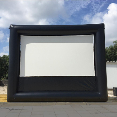 커스터마이즈 된 야외 거대 붓기 바닥 16X9Ft 붓기 스크린 영화 재생