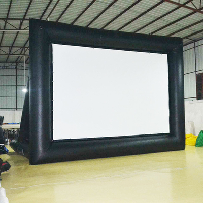 커스터마이즈 된 야외 거대 붓기 바닥 16X9Ft 붓기 스크린 영화 재생