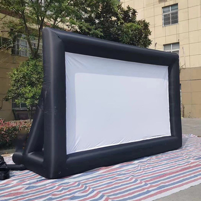 커스터마이즈 된 야외 거대 붓기 바닥 16X9Ft 붓기 스크린 영화 재생
