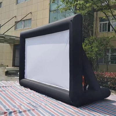 커스터마이즈 된 야외 거대 붓기 바닥 16X9Ft 붓기 스크린 영화 재생