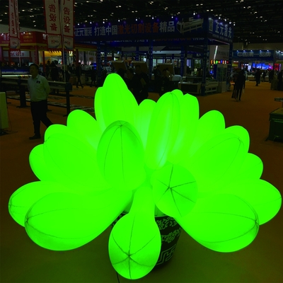 결혼식 장식 붓는 LED 빛 다채로운 큰 붓는 꽃