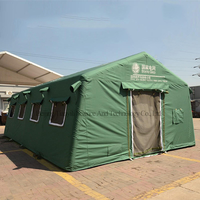 OEM/ODM 대형 편리 고품질 야외 캠핑 녹색 팽창 텐트 구제 방수 옥스퍼드 텐트
