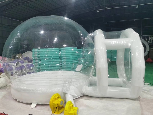 크기 4m 플라스틱 이글루 텐트 PVC 재료 OEM 불꽃 텐트